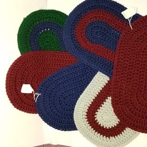#986 Hand Knitted Wither Pads